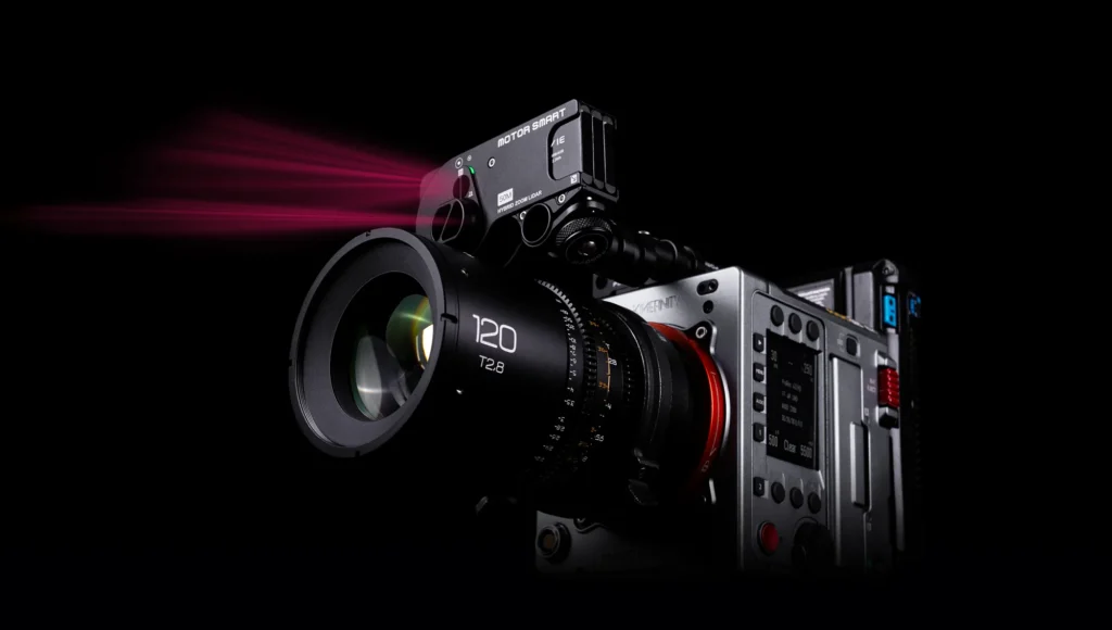 Wireless cinema focus control system for cameras
